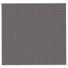 vidaXL Couverture lest&eacute;e Gris 220x235 cm 11 kg Tissu
