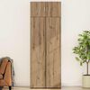 vidaXL Armoire de rangement 3 pcs Ch&ecirc;ne artisanal