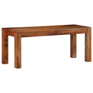 vidaXL Banc 110 cm bois massif d'acacia