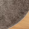 vidaXL Tapis ISTAN &agrave; poils longs aspect brillant gris &Oslash; 200 cm