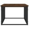 vidaXL Table basse ch&ecirc;ne marron 100x50x35,5 cm bois d'ing&eacute;nierie