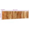 vidaXL T&ecirc;te de lit 200 cm bois massif d'acacia
