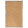 vidaXL Collage de cadres photo 5 pcs de mur Argent&eacute; 70x90 cm MDF