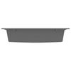 vidaXL &Eacute;vier de cuisine Gris 79 x 50 x 31 cm Quartz et R&eacute;sine