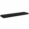 vidaXL &Eacute;tag&egrave;res murales flottantes 2 pcs noir 90x23,5x3,8 cm MDF
