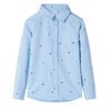Chemise pour enfant bleu clair 128