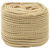 vidaXL Corde de bateau 6 mm 500 m Naturel