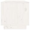vidaXL Meuble TV Blanc 60x35x35 cm Bois de pin massif