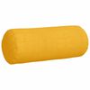 vidaXL Coussins d'accent 2 pcs Jaune clair &Oslash; 15 x 40 cm