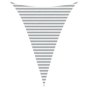 vidaXL Voile d'ombre 3 x 4 x 4 m 100 % polyester Oxford Triangulaire