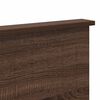 vidaXL T&ecirc;te de lit Ch&ecirc;ne brun 200 cm Bois d'ing&eacute;nierie