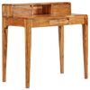 vidaXL Bureau avec tiroirs Bois massif 88 x 50 x 90 cm