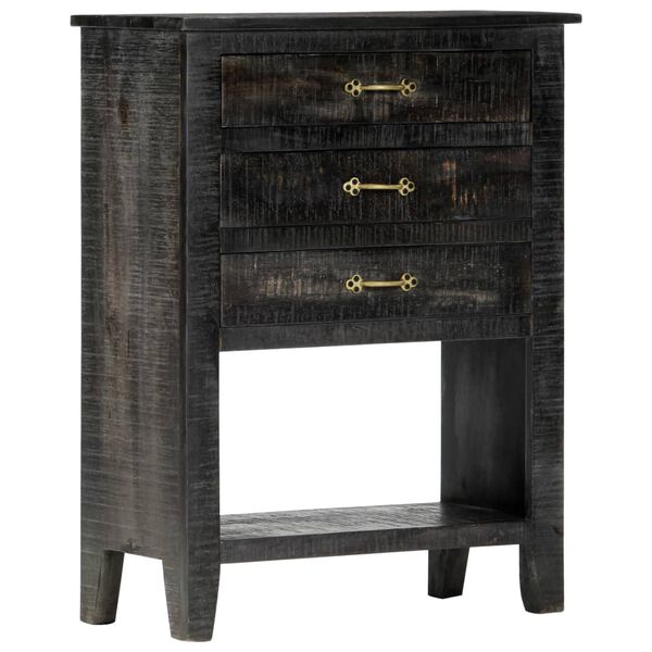 vidaXL Armoire lat&eacute;rale 60x30x80 cm Bois de manguier solide
