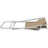vidaXL Chaises inclinables de terrasse lot de2 Acier Taupe