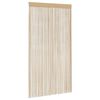 vidaXL Rideau en fils 2 pcs 100 x 250 cm Beige