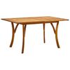 vidaXL Ensemble &agrave; manger de jardin 5 pcs beige