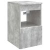 vidaXL Armoire de salle de bain Gris b&eacute;ton 30 x 44,5 x 50 cm