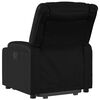 vidaXL Fauteuil inclinable de massage &eacute;lectrique noir similicuir
