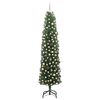 vidaXL Sapin de No&euml;l artificiel Vert 210 cm PVC et acier et plastique