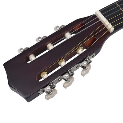 vidaXL Guitare classique pour débutants et enfants 3/4 36" tilleul