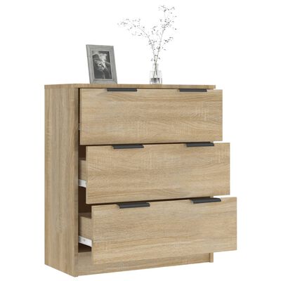 vidaXL Buffet Chêne sonoma 60x30x70 cm Bois d'ingénierie