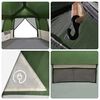 vidaXL Tente Instantan&eacute;e ALTA Vert 458 x 458 x 230 cm Acier