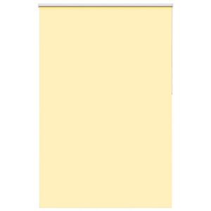 vidaXL Store enrouleur occultant jaune largeur du tissu 151,6 cm