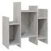 vidaXL Armoire lat&eacute;rale gris b&eacute;ton 60x26x60 cm bois d'ing&eacute;nierie