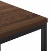 vidaXL Meuble de salle de bain avec &eacute;tag&egrave;res ch&ecirc;ne marron 36x35x165 cm