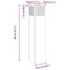 vidaXL Lumi&egrave;re de chemin LED solaire 2 pcs Anthracite