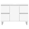 vidaXL Armoire de salle de bain blanc 80x33x60 cm bois d'ing&eacute;nierie