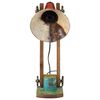 vidaXL Lampe de bureau 25 W multicolore 23x13x52 cm E27