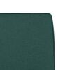 vidaXL Chaise longue Vert fonc&eacute; 52x75x76 cm Tissu