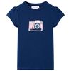 T-shirt pour enfants bleu marine 104