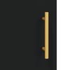 vidaXL Buffet haut Noir 69,5x34x180 cm Bois d'ing&eacute;nierie