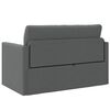 vidaXL Canap&eacute;-Lit 110cm Gris fonc&eacute; tissu