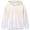 Sweatshirt &agrave; capuche pour enfants blanc &eacute;tincelant 116