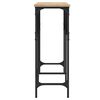 vidaXL Table console ch&ecirc;ne sonoma 140x29x75 cm bois d'ing&eacute;nierie