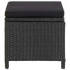 vidaXL Ensemble &agrave; manger d'ext&eacute;rieur 13 pcs coussins R&eacute;sine tress&eacute;e
