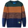 Pull-over tricot&eacute; pour enfants multicolore 92