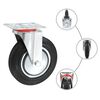 vidaXL 16 pcs Roulettes pivotantes 200 mm