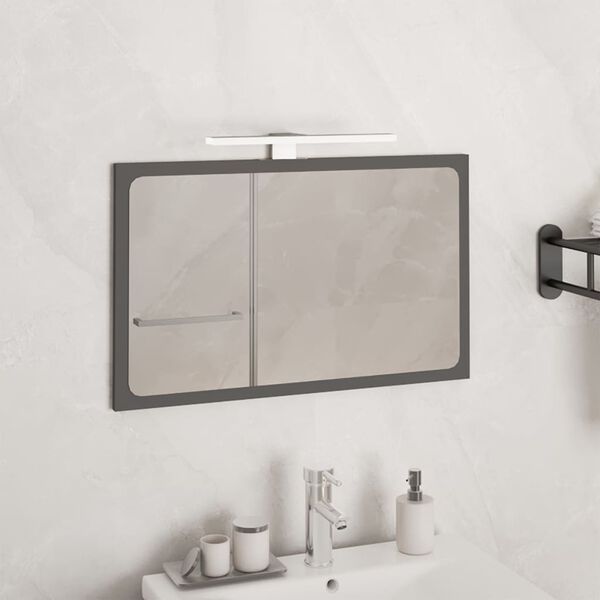 vidaXL Lampe de miroir &agrave; LED 5,5 W Blanc chaud 30 cm 3000 K