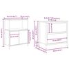vidaXL Ensemble de mobilier de salle de bain avec &eacute;tag&egrave;re 5 pcs Gris
