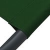 vidaXL Lit de repos d'ext&eacute;rieur avec auvent vert