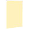 vidaXL Store enrouleur occultant jaune largeur du tissu 110,7 cm