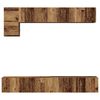 vidaXL Ensemble meuble TV 5 pcs Bois Ancien Bois d'ing&eacute;nierie