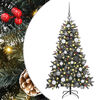 vidaXL Sapin de No&euml;l artificiel Vert 120 cm PVC, plastique et acier