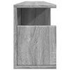 vidaXL Armoire murale 100x20x30 cm sonoma gris bois d'ing&eacute;nierie