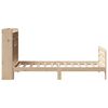 vidaXL Lit biblioth&egrave;que sans matelas 90x190 cm bois de pin massif
