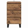 vidaXL Buffet avec tiroir Bois ancien Bois d'ing&eacute;nierie
